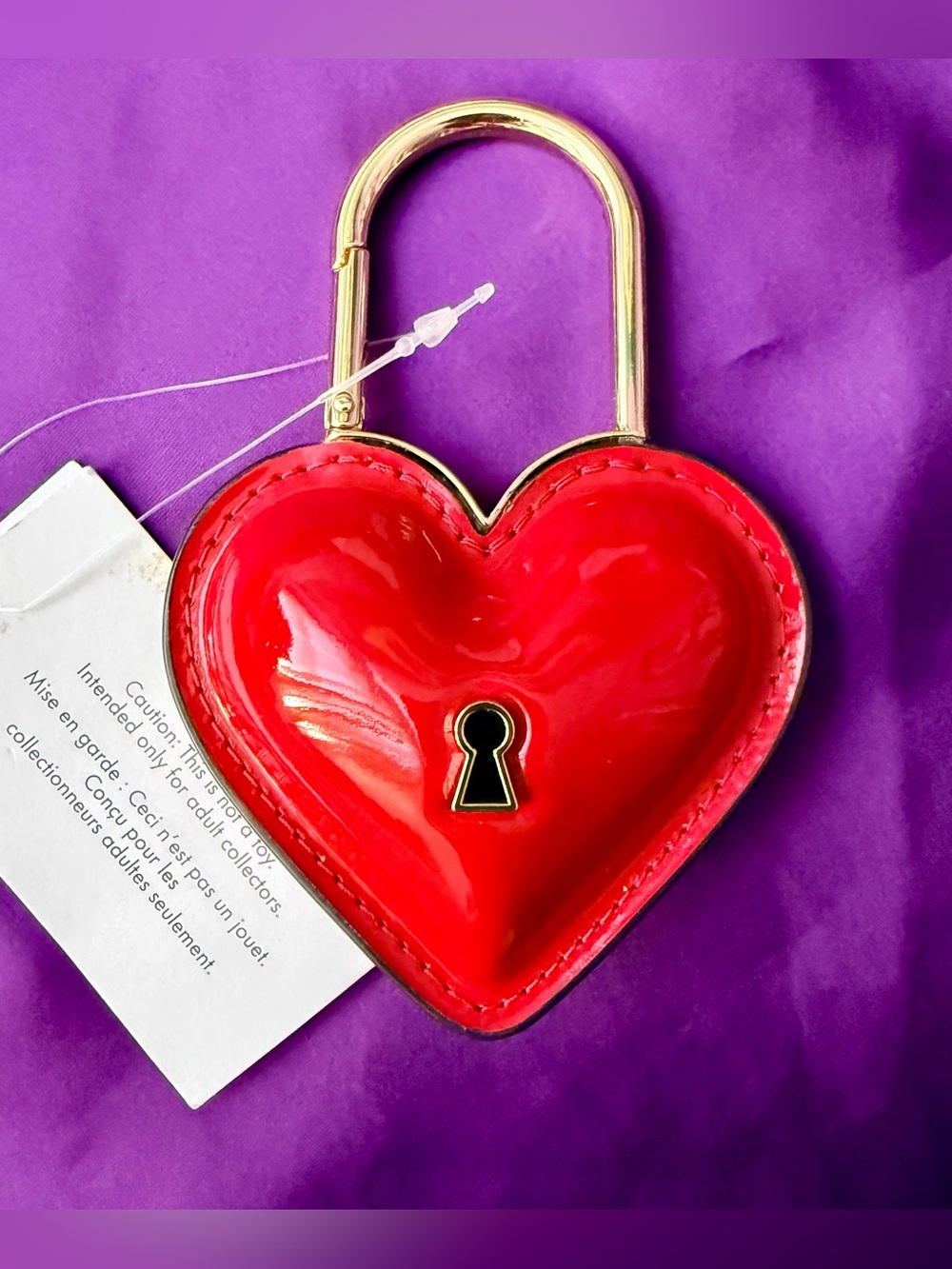 NWT Kate Spade Key to My Heart Bag Charm